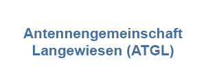 Antennengemeinschaft Langewiesen (ATGL) Logo