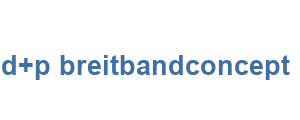 d+p breitbandconcept Logo